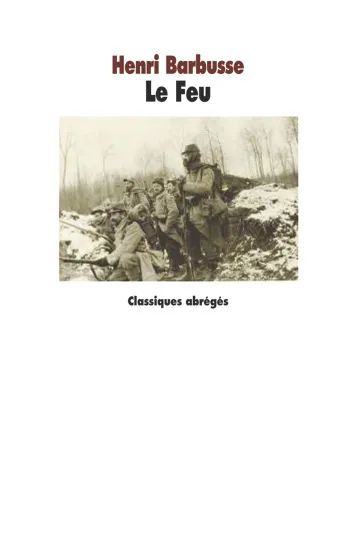 Henri Barbusse: Le feu (French language, 2014, L'École des loisirs)