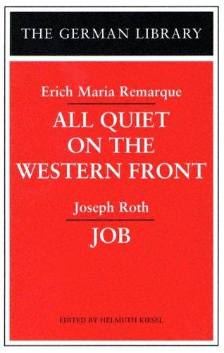 Erich Maria Remarque: All quiet on the western front (2004, Continuum)