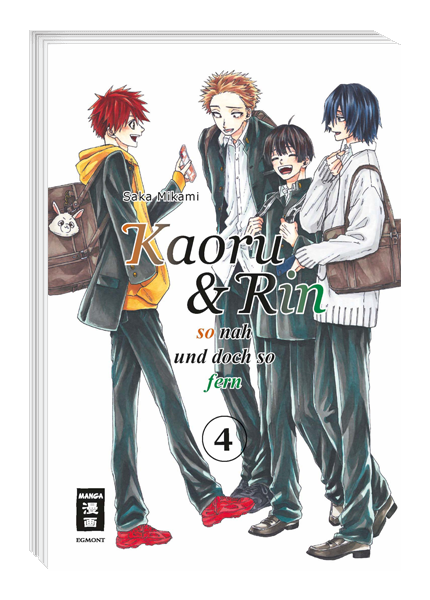 Saka Mikami: Kaoru und Rin 04 - So nah und doch so fern (Paperback, Deutsch language, Egmont)