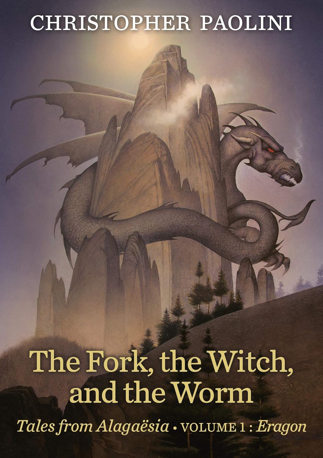 Christopher Paolini, John Jude Palencar: The Fork, the Witch, and the Worm : Tales from Alagaësia Volume 1 (Paperback, 2019, Penguin)