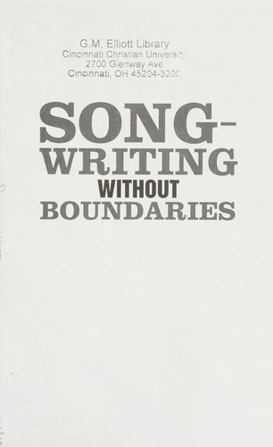 Pat Pattison: Song-writing without boundaries (2011, Writer's Digest)
