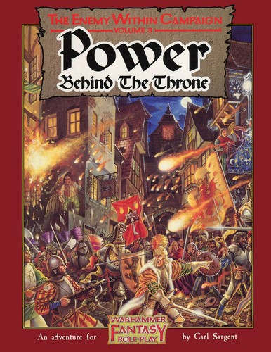 Martin McKenna, Carl Sargent, Russ Nicholson: Power Behind the Throne (Paperback, Hogshead Publishing, Ltd.)