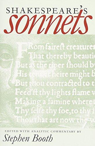 William Shakespeare: Shakespeare's Sonnets (2000, Yale University Press)