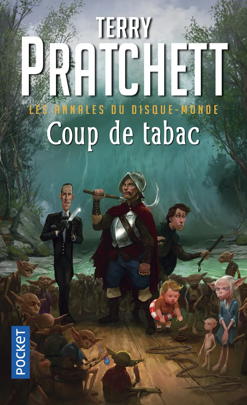 Terry Pratchett: Coup de tabac (French language, 2018, Presses Pocket)