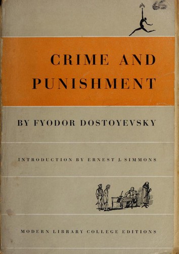 Fyodor Dostoevsky OG: Crime and Punishment (1950, Modern Library)