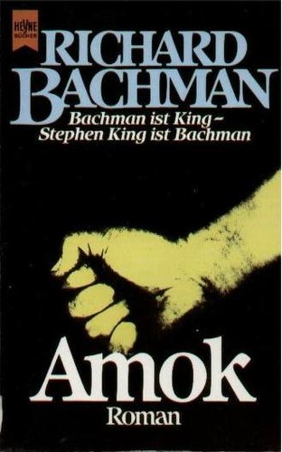 Stephen King: Amok (German language, 1988, Heyne)