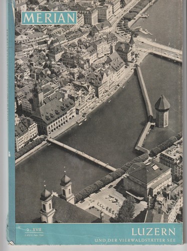 MERIAN: Luzern und der Vierwaldstätter See (1964, Hoffmann u. Campe)