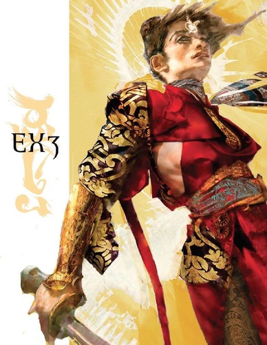 Liz Grushcow, Eric Minton, Jenna Moran, John F. Morken, Holden Shearer, Stephen Lea Sheppard, John Snead, Robert Vance, Rachel Witter, Meghan Fitzgerald, Eric Brennan, Manda Collis, Geoff Grabowski: Exalted 3rd Edition (2016, Onyx Path Publishing)
