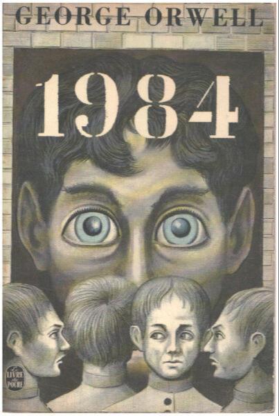 George Orwell, Empty Author: 1984 (French language, 1965, Éditions Gallimard)