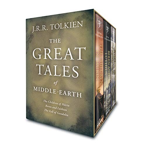 J.R.R. Tolkien, Alan Lee, Christopher Tolkien: The Great Tales of Middle-earth (Hardcover, Houghton Mifflin Harcourt)