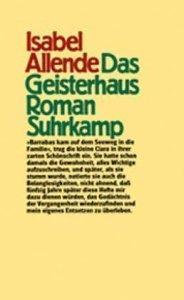 Isabel Allende: Das Geisterhaus (German language, 1986, Suhrkamp Verlag)