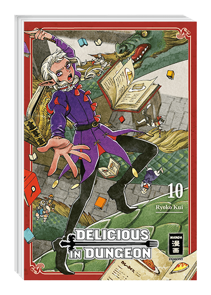 Ryoko Kui: Delicious in Dungeon 10 (Paperback, Deutsch language, Egmont)