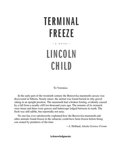Lincoln Child: Terminal freeze (Paperback, 2009, Anchor Books)
