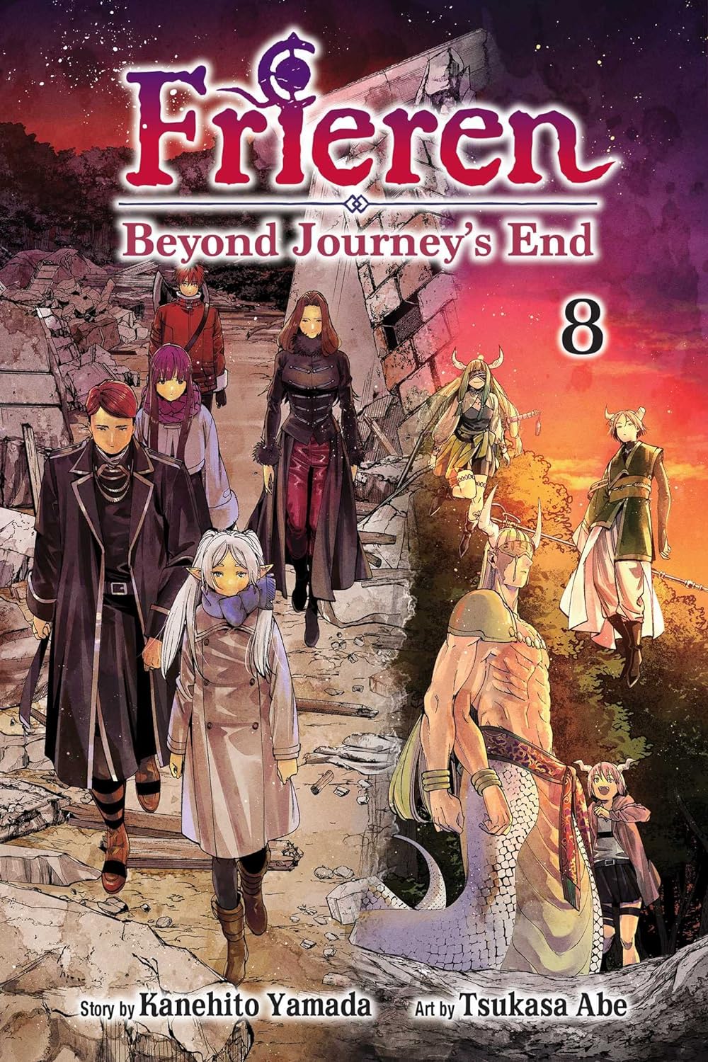 Kanehito Yamada (山田 鐘人), Tsukasa Abe (ツカサ アベ): Frieren: Beyond Journey's End, Vol. 08 (GraphicNovel, 2023, Viz Media)