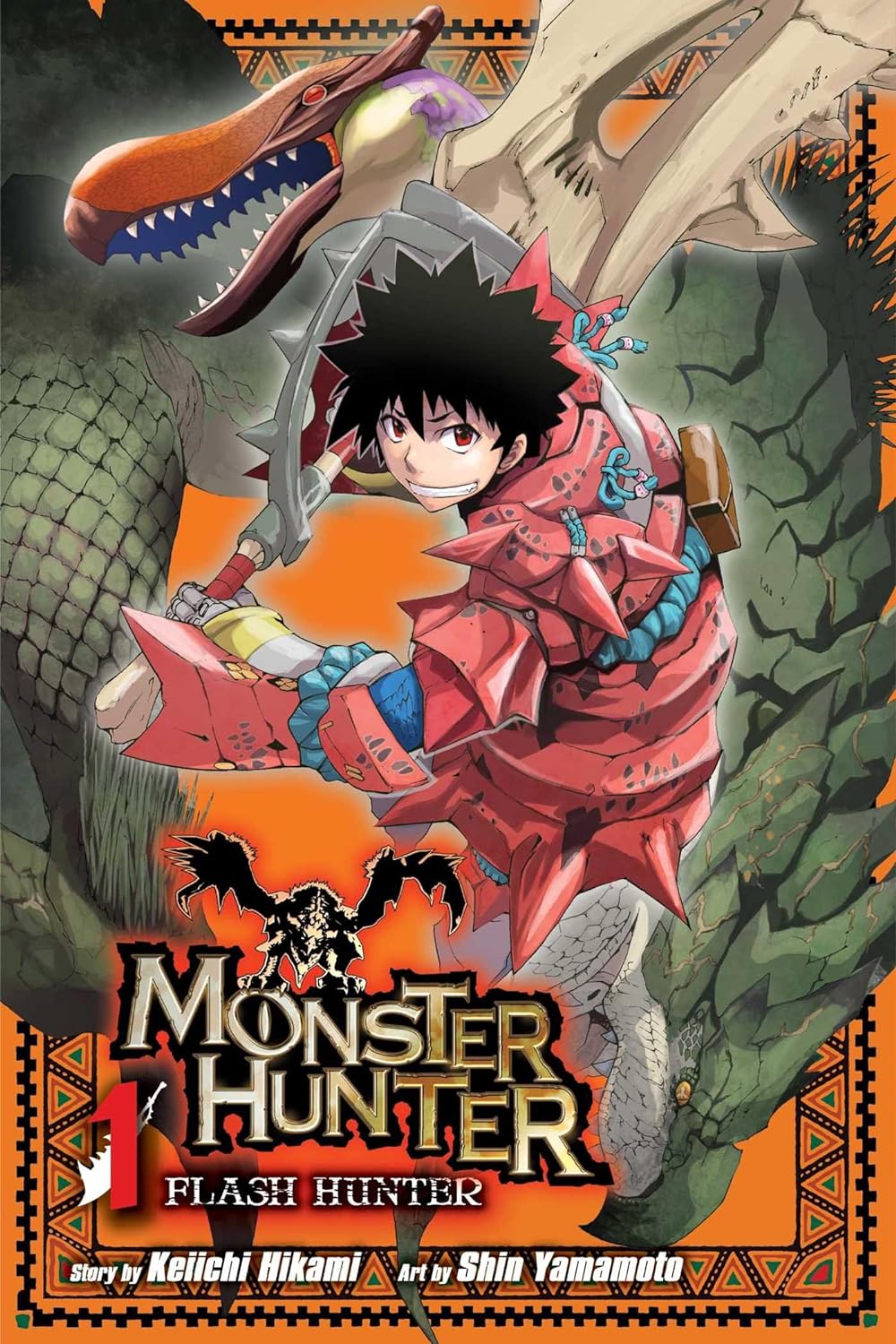 Keiichi Hikami: Monster Hunter: Flash Hunter, Vol. 01 (GraphicNovel, 2016, Viz Media)