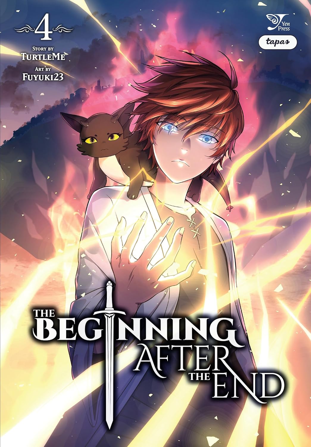 TurtleMe, issatsu, Fuyuki23, Erin Hickman: The Beginning After the End, Vol. 4 (comic) (2023, Yen Press LLC)